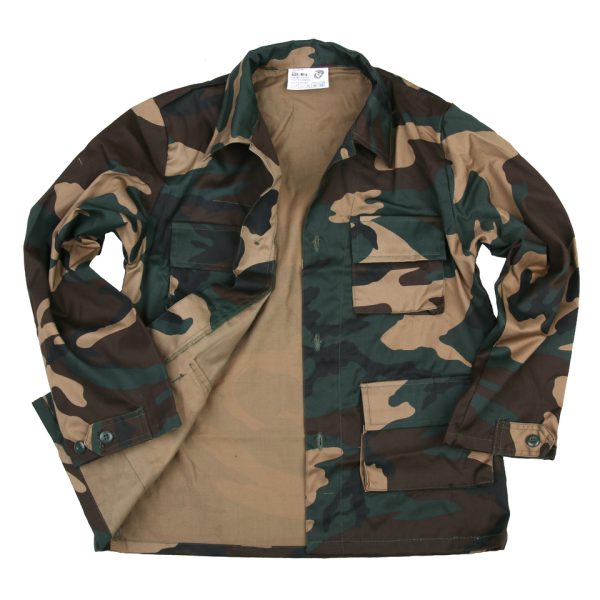 Camouflage jas kind