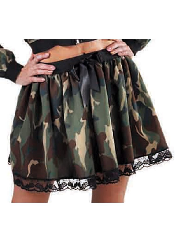 Camouflage rok