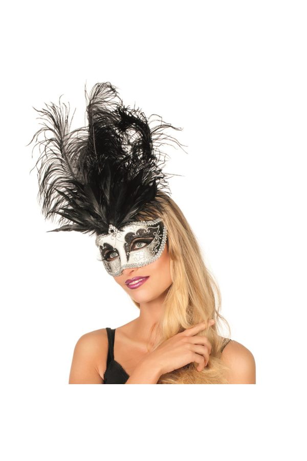 Venetiaans masker zilver