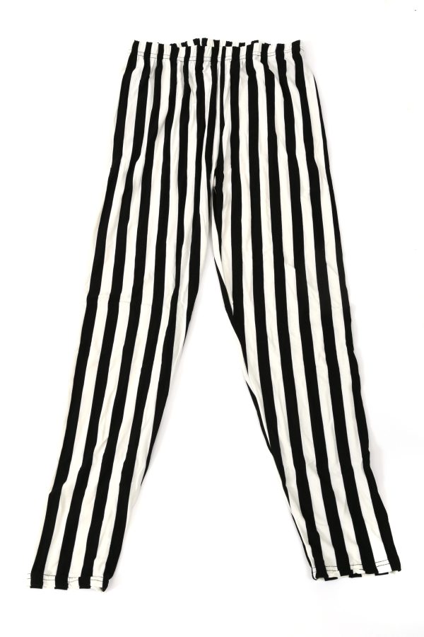 Legging zwart wit