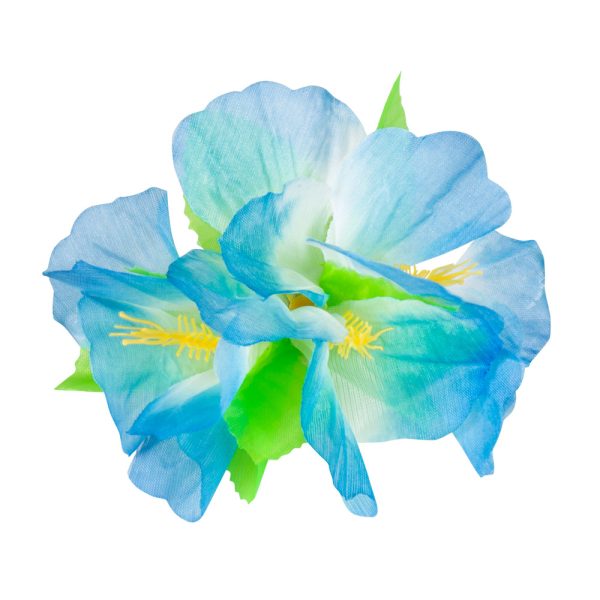 Hibiscus Haarspeld Blauw