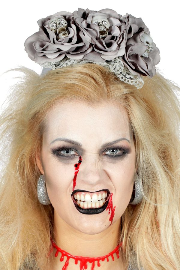 Diadeem met bloemen