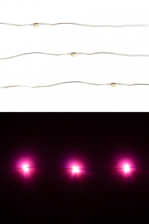 Led lichtsnoer roze 2 meter