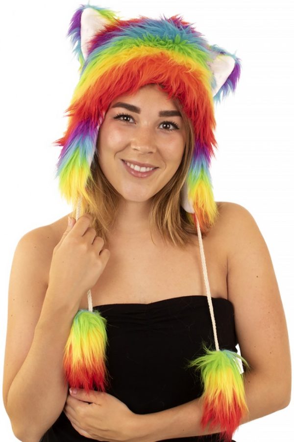 Muts Pluche Regenboog