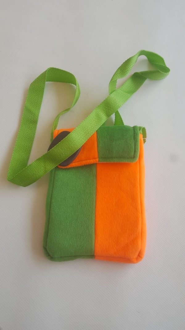 Tasje groen/oranje