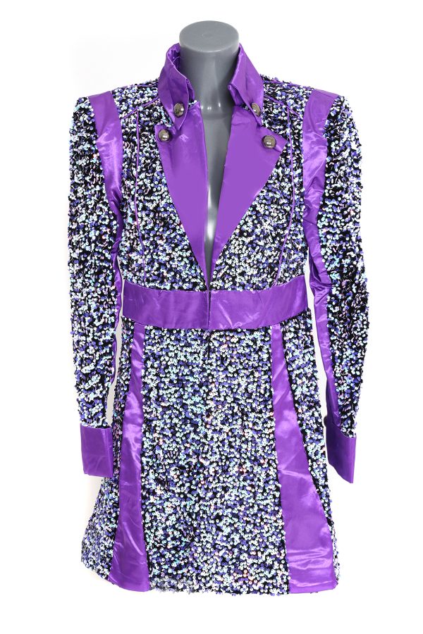 Luxe Jas Sequin Purple
