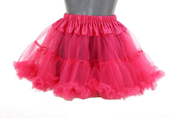 Petticoat donker pink kort