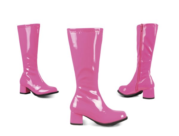 Kinderlaarzen neon roze