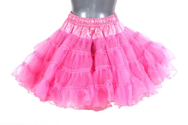 Petticoat pink lang 3 laags