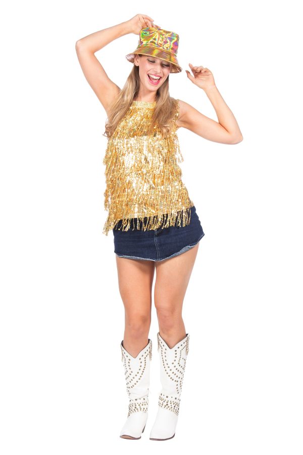 Party top goud