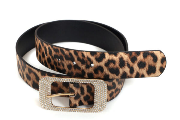 Panther riem strass