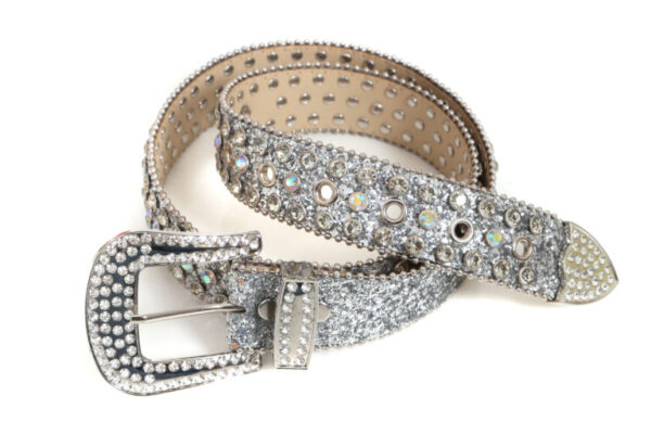 Riem strass zilver