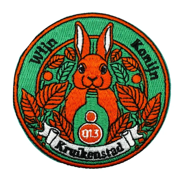 Kruikenstad embleem - Wijn konijn