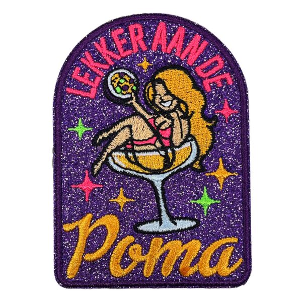 embleem - Lekker aan de poma