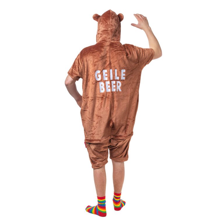 Beren dieren shortsie – Korte onesie – Geile Beer