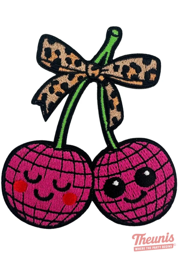 Disco Ballen Kersen - Carnavals Embleem