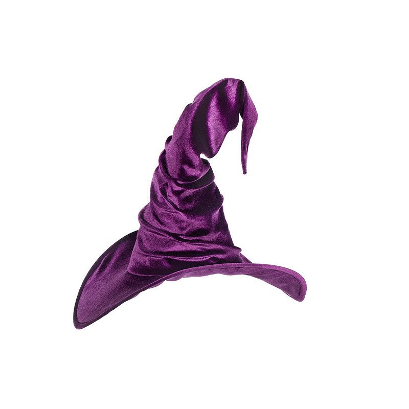 Heksenhoed velvet Paars