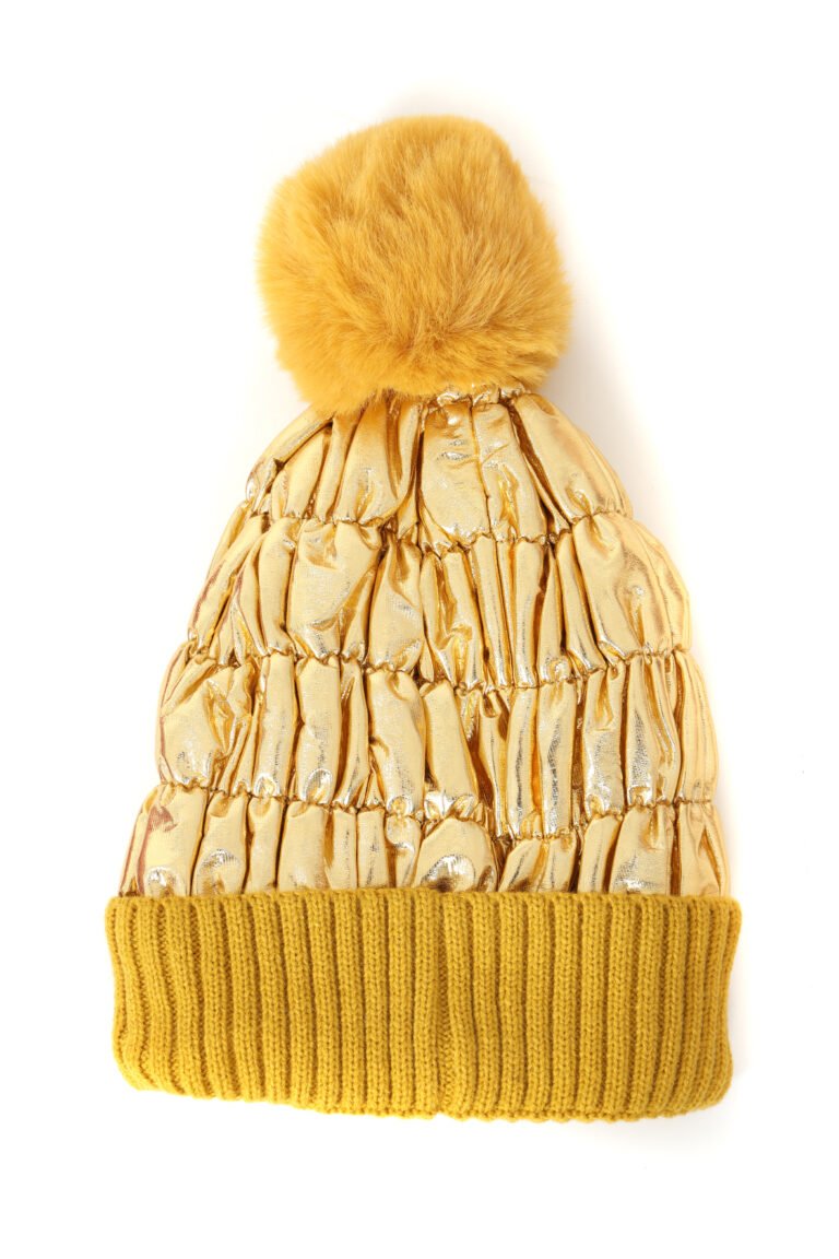 Skimuts metallic gold