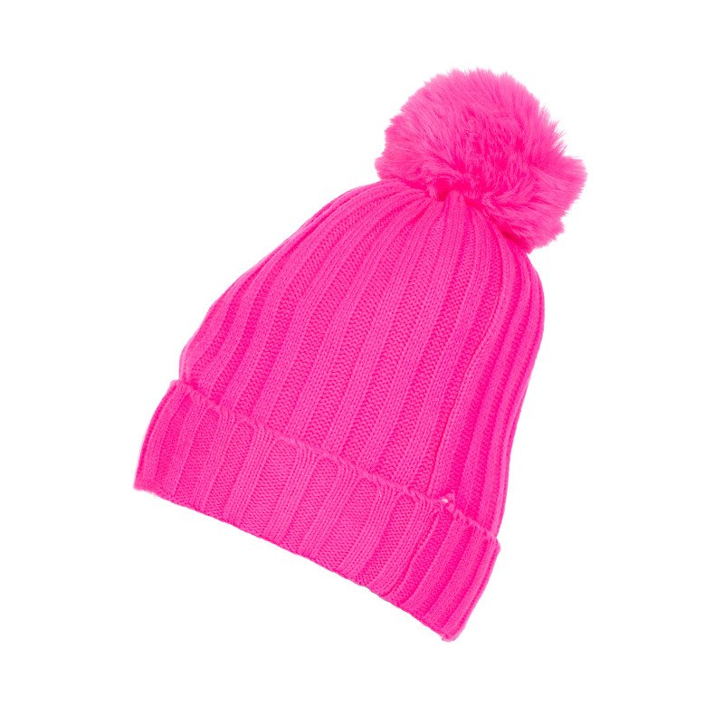 Skimuts neon roze