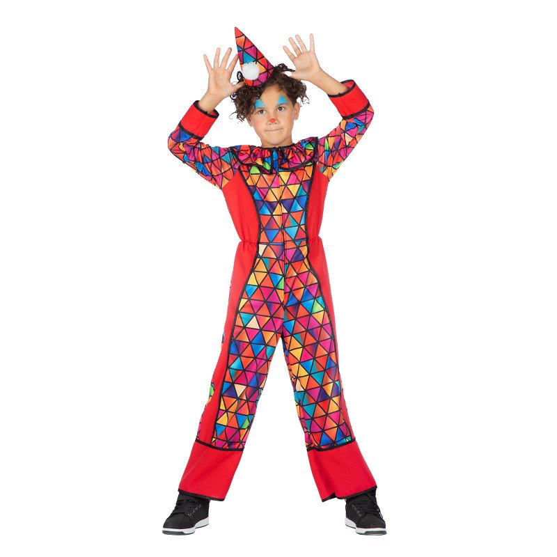 Clown overall jongen