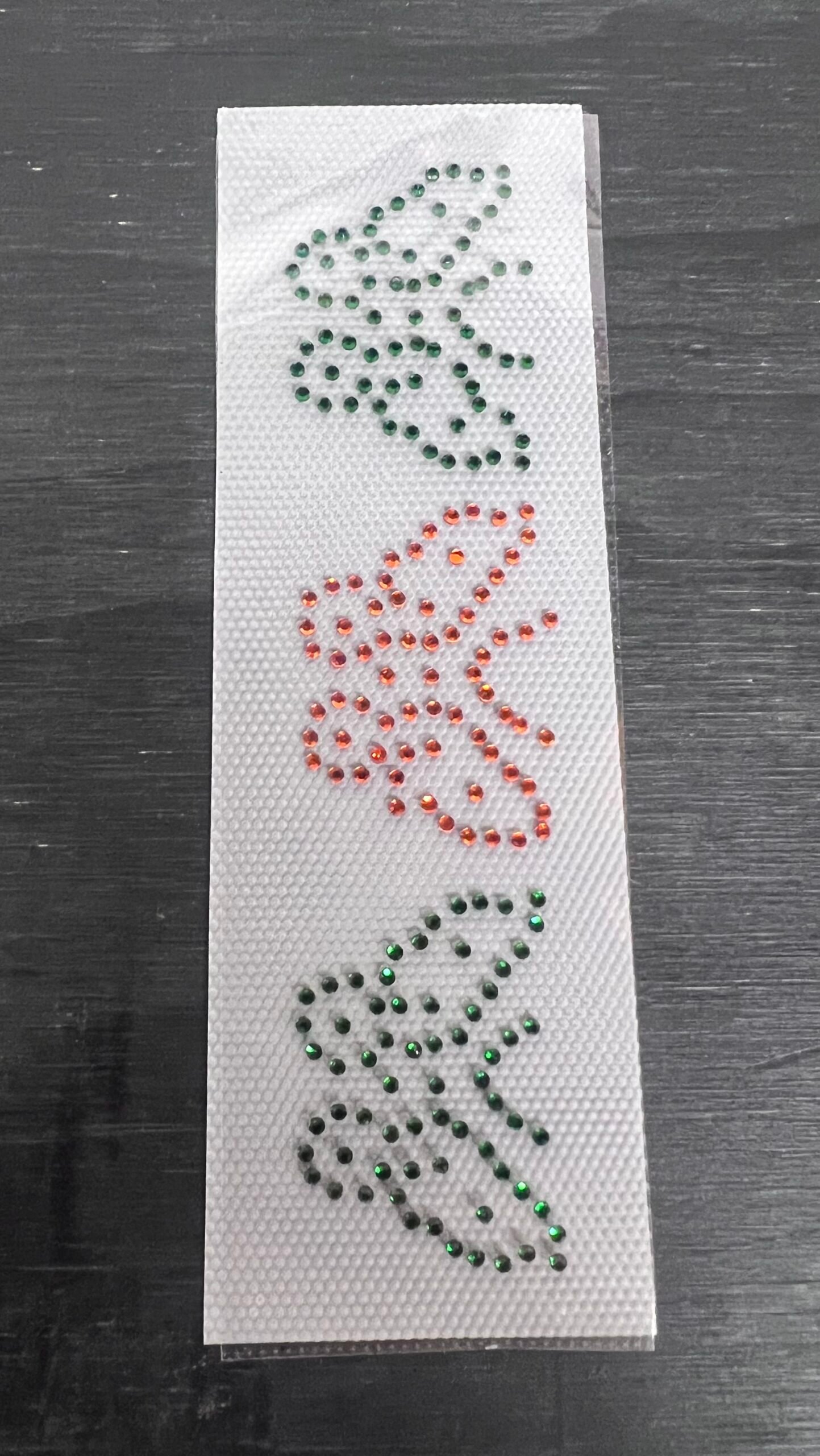 Vlinders Strass Embleem